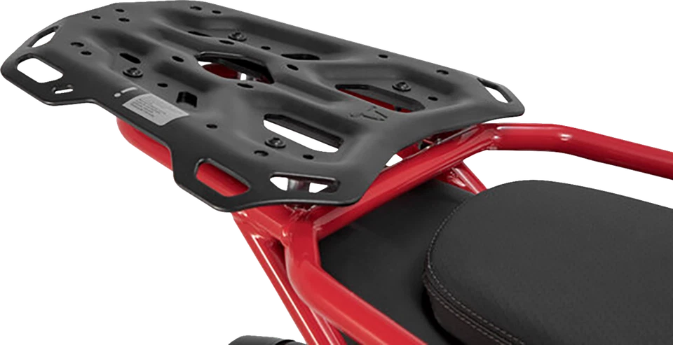 Sistema de estuche superior SW-MOTECH TRAX ADV - plateado - Moto Guzzi V85TT '19-'24 Foto 3 de 4