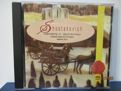Shostakovich : Symphony  10, Ballet Suite 4 - CD - MINT condition - E24-4545