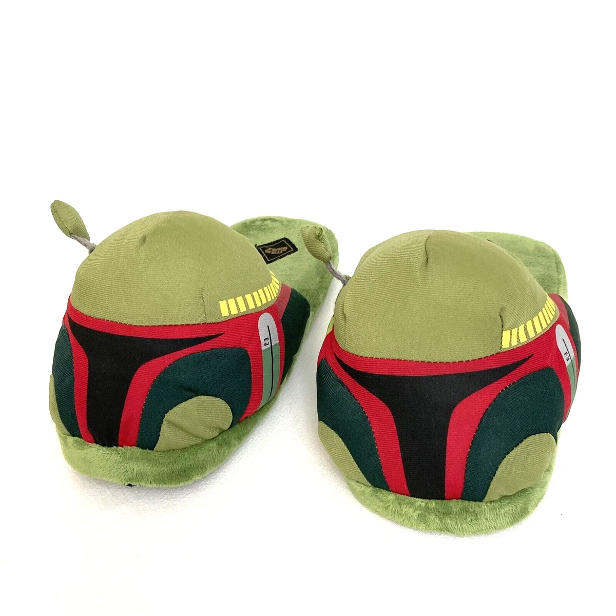 Star Wars Boba Fett Mandalorian Unisex 3D Slippers Sz L XL Fan