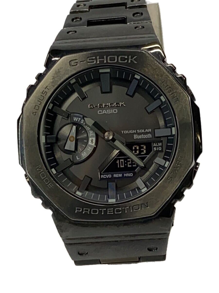 CASIO G-SHOCK GM-B2100BD-1AJF Black Stianless Steel Solar Digital