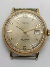 Vintage Kelton Timex automatico placcato oro dal 1968 quadrante e cassa molto belli 