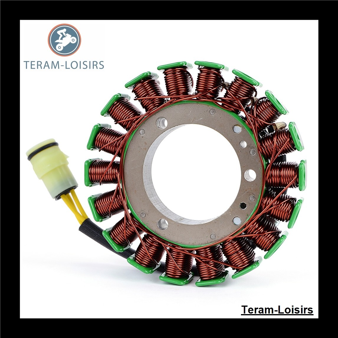 Stator alternateur Suzuki DF60 bobinage cuivre pour allumage bateau 1998-2009