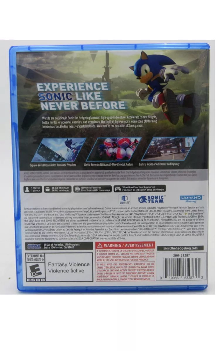 Jual PS5 Sonic Frontiers / Sonic Frontier di Seller GameHunter Official  Store - GameHunter KANTOR - Kota Jakarta Utara