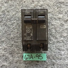 GENERAL ELECTRIC THQB230 Push-In Circuit Breaker 2 Pole 30AMP 240VAC