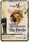 the Birds Movie Vintage Advertising  All Metal Tin Sign  8 x 12