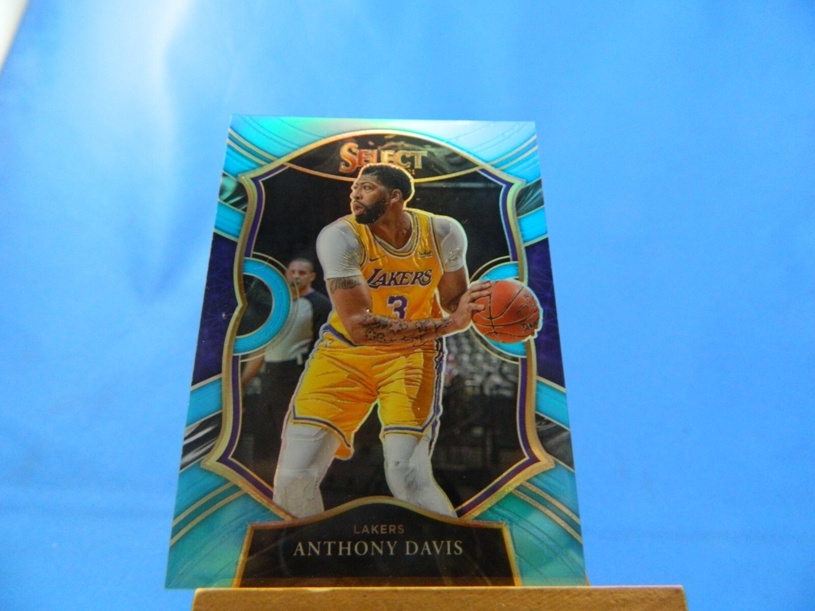 Anthony Davis Select 2020-21 Concourse Light Blue Prizm /299