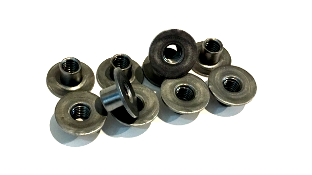 Weld On Threaded Boss 5/16-18 Thread Steel 10 pack | eBay