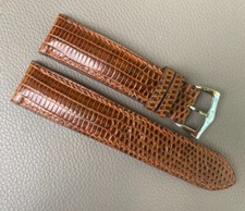Genuine Lizard Leather Watch Strap Band Size 16 17 18 19 20 21 22 23 24 25 26mm