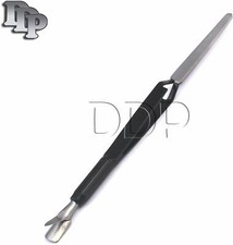 DDP Acrylic Nail Pincher Multi Function Cuticle Pusher Tweezer Magic Wand Black