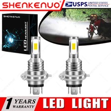 For Honda CB650/C CB750C CB750F CB750K 2X 9003 H4 LED Headlights Bulbs White YTB