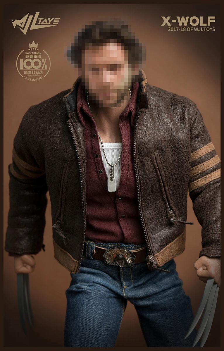 1 6 Wjltoy Wolverine Outfits Clothes Set Fit For World Box AT012 Male Figure Toy
