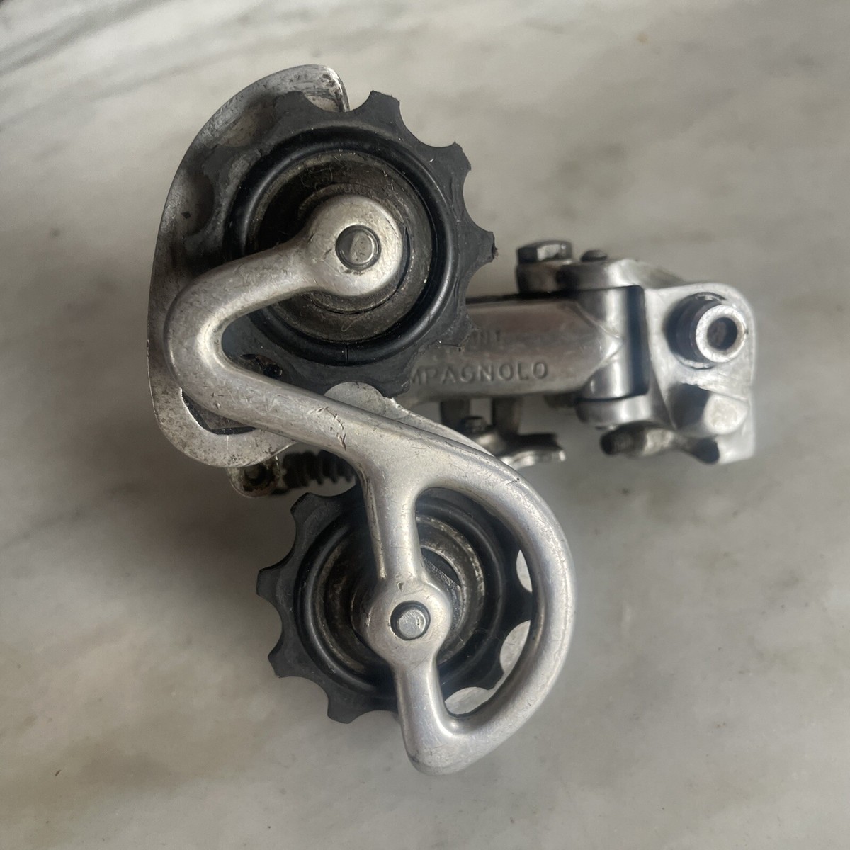 Vintage CAMPAGNOLO NUOVO RECORD Rear Derailleur Patent 73. (NJ) | eBay