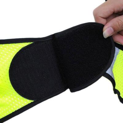 High Visibility Reflective Safety Fluorescent Mesh New Running B5 Vest H5A5 U4S7