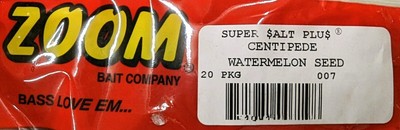 (2 Packs) Zoom Centipede 4'' - 007 - Choose Color