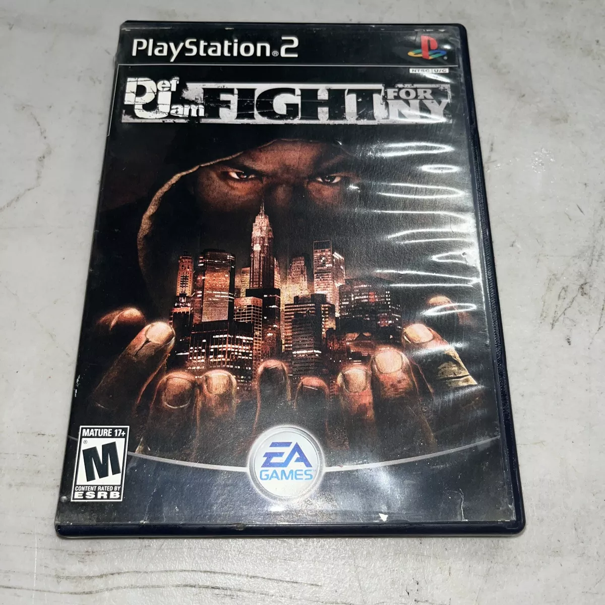 Jogo playstation 2 def jam fight for ny