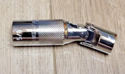 VIM Tools Pro 5/8'' Universal/ Flex Spark Plug Socket 3/8dr #SPMU58