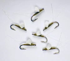 RS2 Nymph Emergers Foam Wing Olive - Premium Trout Fly Fishing Flies Lot