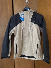 Men  s Columbia Omni-Tech Waterproof Breathable Rain Jacket Ancient Fossil Medium
