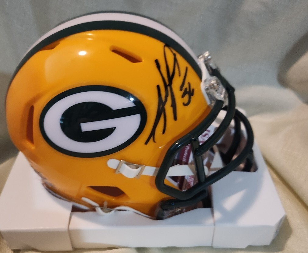 Julius Peppers Autographed Signed Speed mini helmet JSA Auto Autograph 