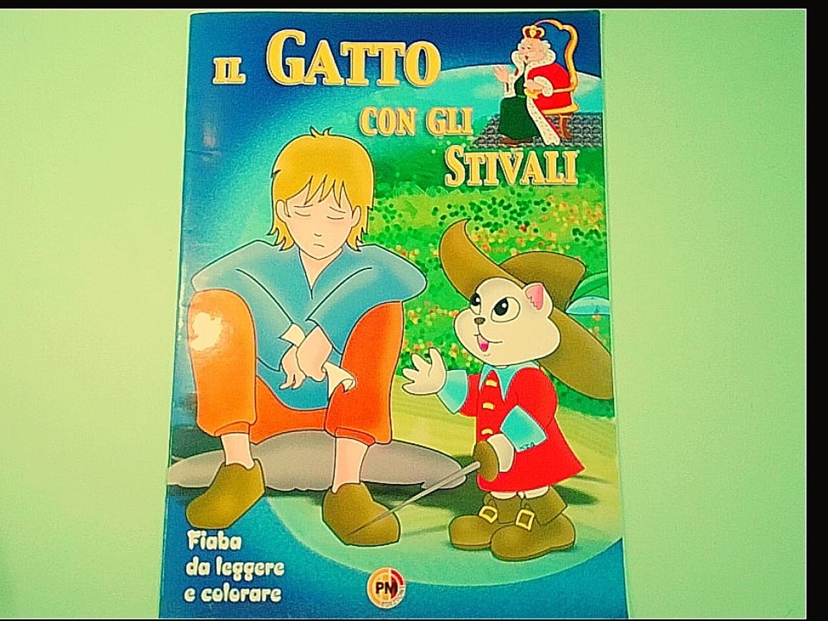 IL GATTO CON GLI STIVALI DA LEGGERE E COLORARE PM EDIZIONI