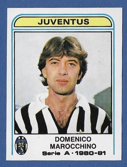 FIGURINA CALCIATORI PANINI 1980/81 - REC/REMOVED - N.208 MAROCCHINO -  JUVENTUS | eBay