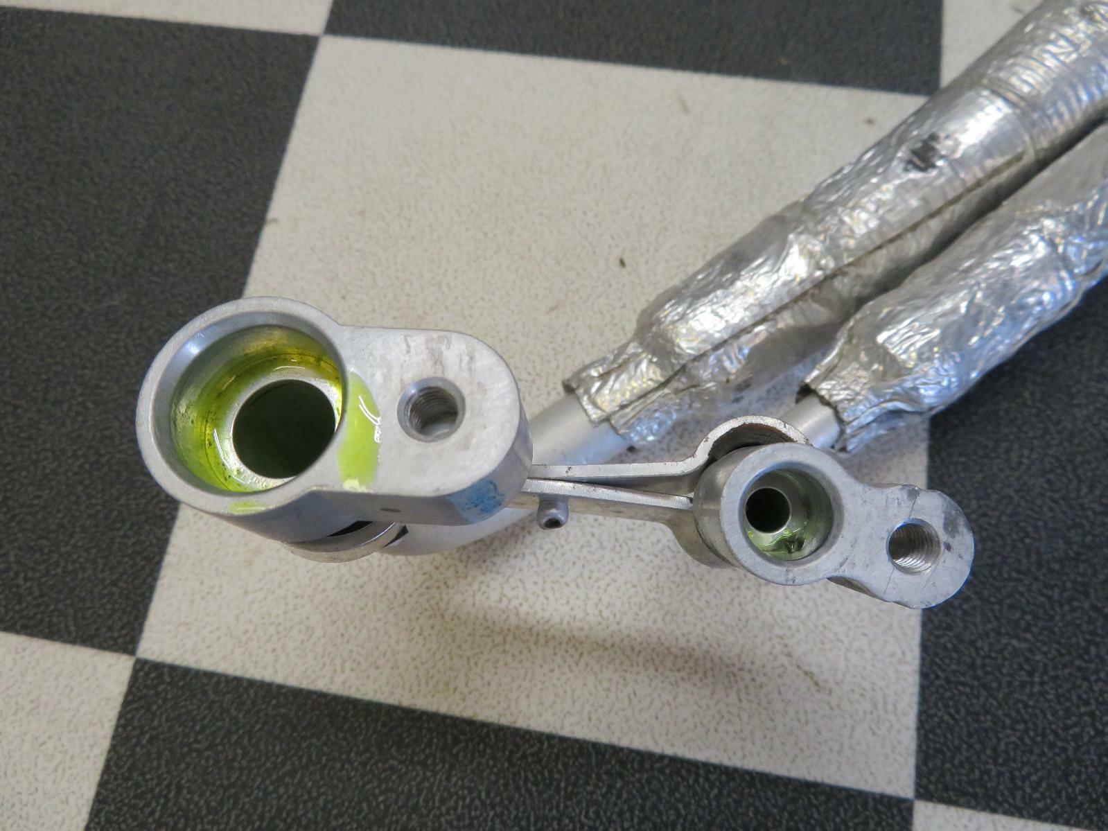 2012 ASTON MARTIN RAPIDE A/C Air Evaporator Outlet Hoses OEM AD43-19A705-CC