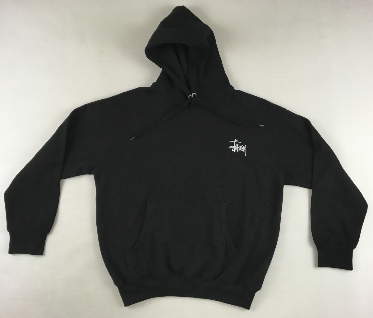 トップス Stussy mexican hoodie Stussy logo hoodie sweatshirt black assembled in Mexico of