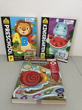 School Zone Thinking Kids Homeschool Preschool Kindergarten Math, Reading NEW