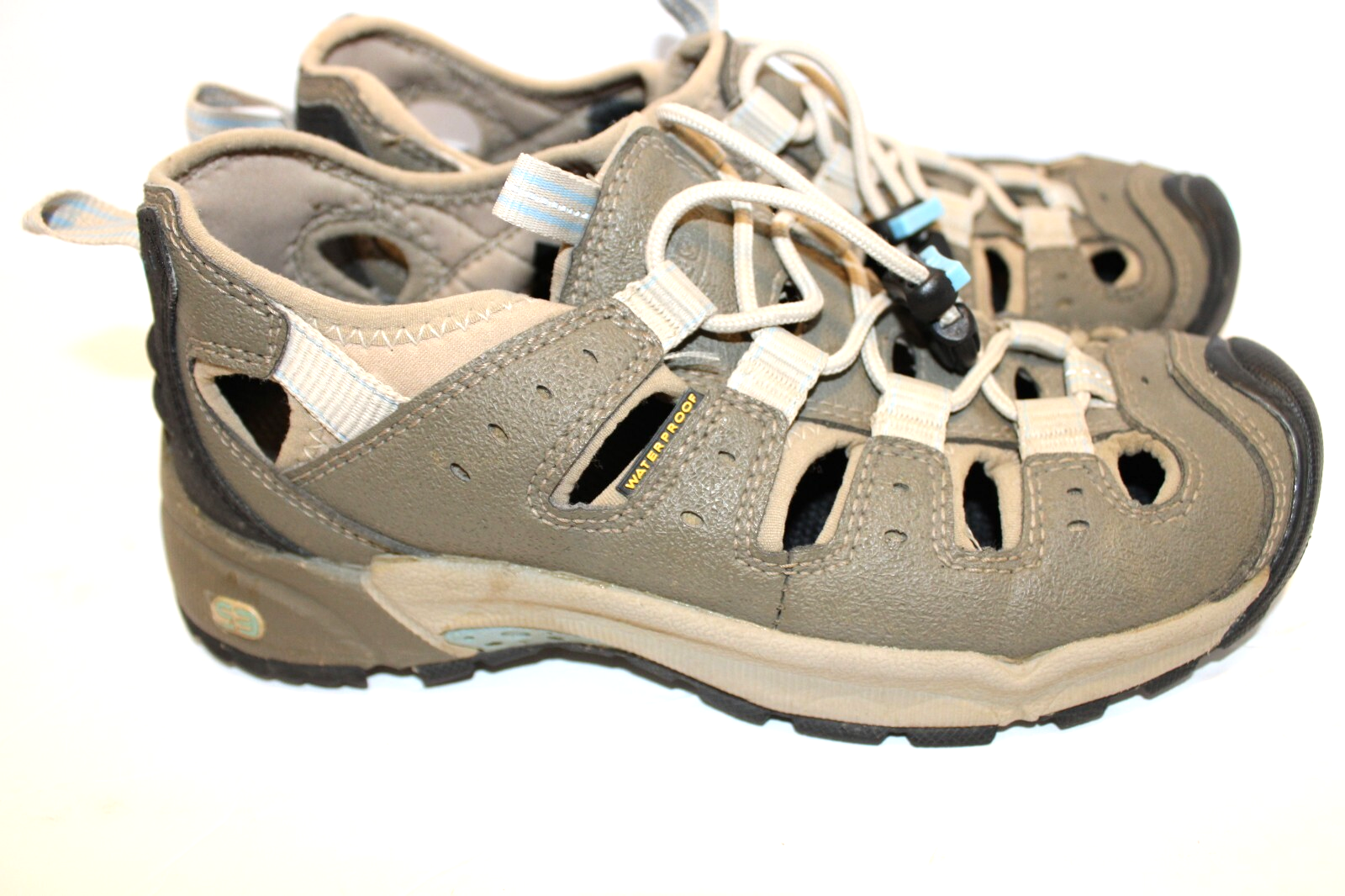 Scarpe donna Keen Butte Brindle Air blu impermeabili marrone marrone taglia 7