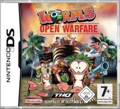 Nintendo DS Spiel - Worms Open Warfare Modul