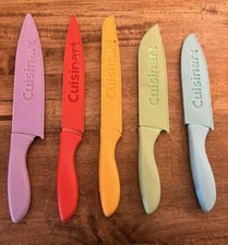 Cuisinart Advantage Color-Coded Stainless Steel Knives, Non-Stick, 10 Piece