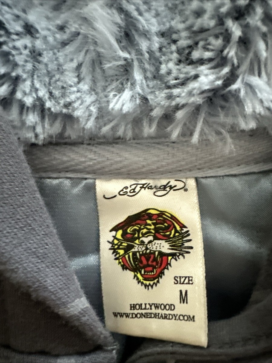 Ed Hardy Christian Audigie パーカー ストーン Ed Hardy(エドハーディー) / CHRISTIAN AUDIGIER/ラインストーン