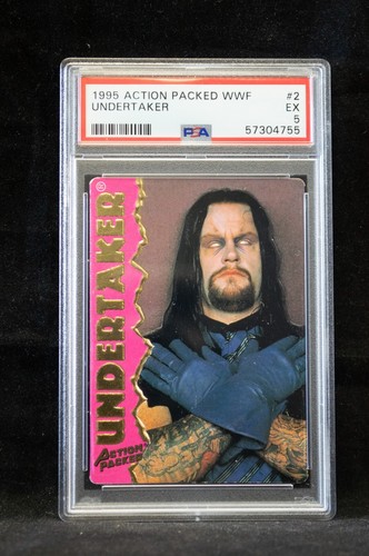 1995 Action Packed WWF Undertaker #2 card