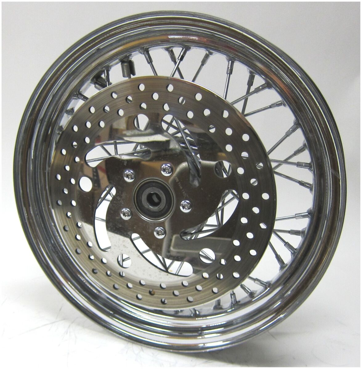 Harley Davidson 40 Spoke 16x300 D Dot Front Chrome Wheel for Harley Davidson 40 Spoke 16x300 D Dot Front Chrome Wheel for