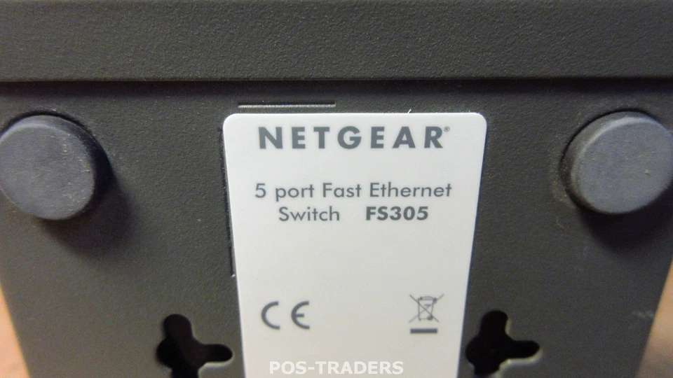 Netgear FS305 FS305-100 5 Port Fast Ethernet 10/100 Mbps Switch EXCL PSU - Bild 3 von 3