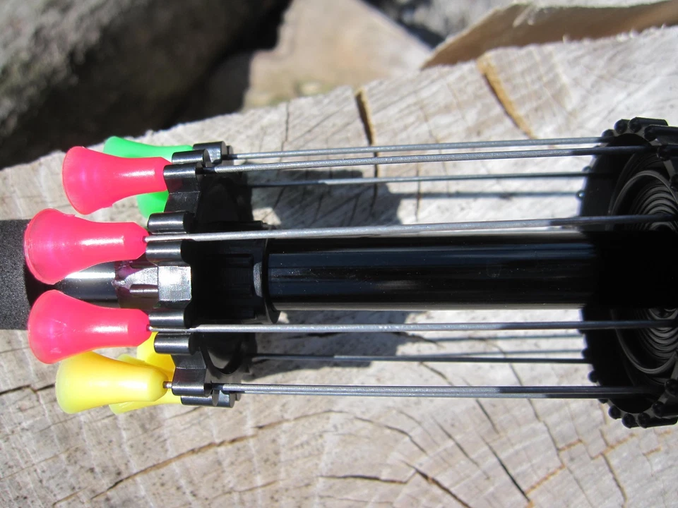 20 Edelstahltahl Dart Pfeile von MFH Nadelpfeile für Blasrohr 9,5mm.