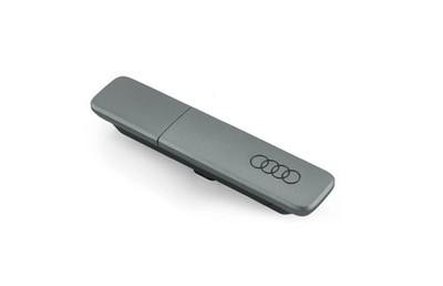 Original Audi Zubehör Design-Duftspender platingrau  85B087009