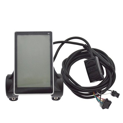 36-60V E-Bike M5 LCD Display Speed Meter Control Panel 2 in1 Waterproof SM Plug