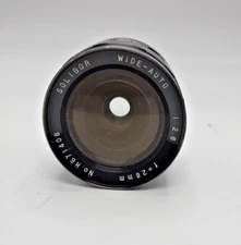 Soligor 28mm 1:2.8 Lens Wide-Auto Fixed Focal Length No. H671408 M42 SCREW Mount