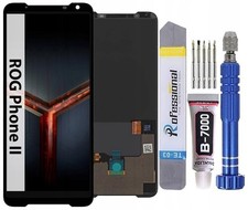 Für Asus ROG Phone 2 II ZS660KL Display Oled Komplettes Bildschirm LCD Schwarz