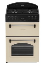 Leisure CLB60FCC Free Standing Dual Fuel Cooker with Gas Hob 60cm Cream A