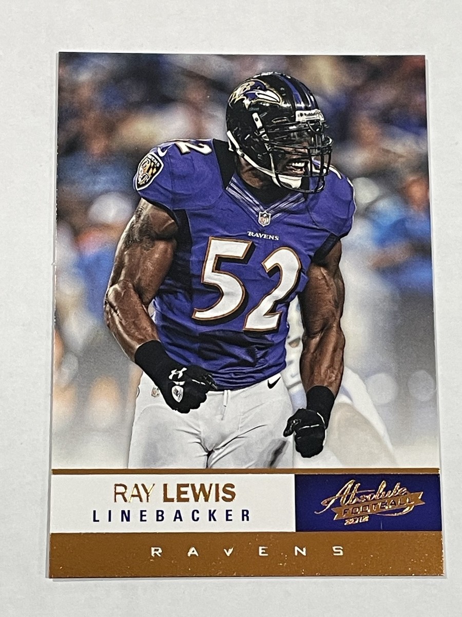2012 Panini Absolute Football #7 - Ray Lewis - Baltimore Ravens | eBay