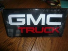 GMC TRUCK 3D EMBOSSED METAL Plate - LICENSED GM