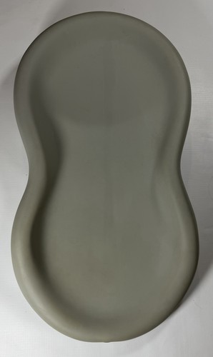 KEEKAROO Peanut Changer Rubber Baby Changing Pad Grey Made In USA