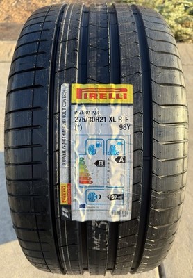 Set of TWO BRAND NEW 275/30R21 98Y Pirelli P Zero PZ4 Luxury Run