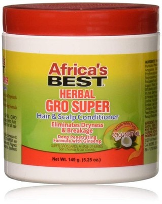 Maximum Strength Super Gro Hair & Scalp Conditioner, 5.25 oz,Yellow,38422