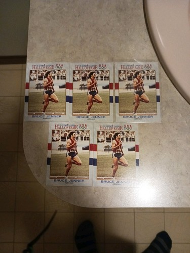 Bruce Jenner 1991 Impel U.S. Olympic Hall of Fame #33 USA (LOT OF 5)