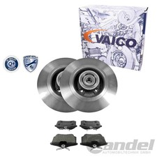 VAICO 274mm BREMSSCHEIBEN+BELÄGE HINTEN passend für RENAULT MEGANE SCÉNIC