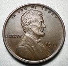 1911-D  LINCOLN CENT  XF/AU  BETTER DATE #2124