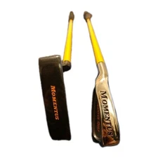NEW SET Momentus Golf LEFT-HANDED Weighted Putter & Iron Trainers 34"   